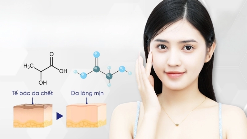 Tác dụng nổi bật của AHA đối với làn da