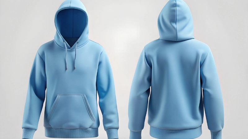  Áo hoodie unisex với thiết kế năng động và dây rút