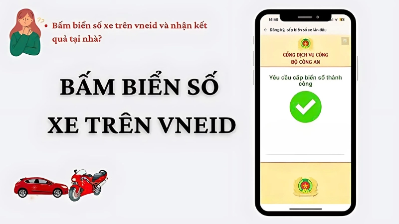 Bấm biển số xe máy online là gì