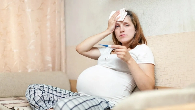 Phương pháp và mẹo chữa trị khi bị cảm lúc mang thai tháng 8