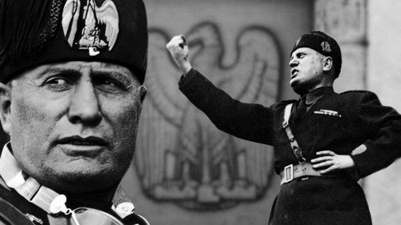 Benito Mussolini và những người áo đen