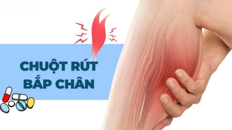 Triệu chứng khi bị chuột rút