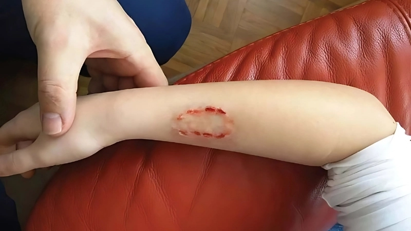 Bị người cắn có sao không?