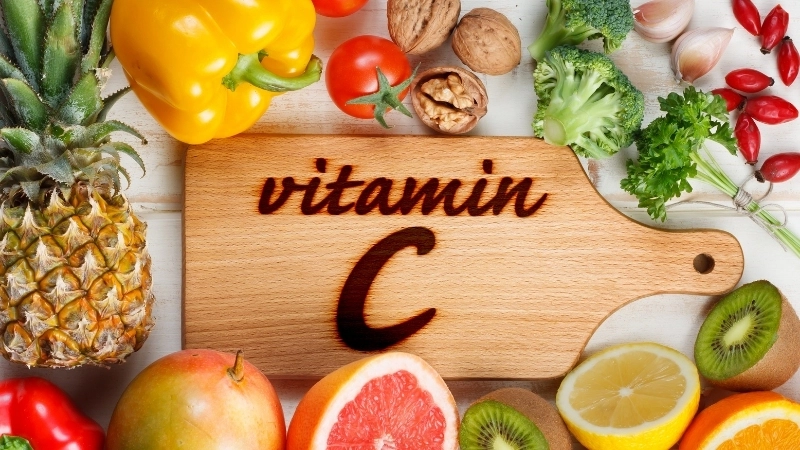 Vitamin C là chất chống oxy hóa mạnh