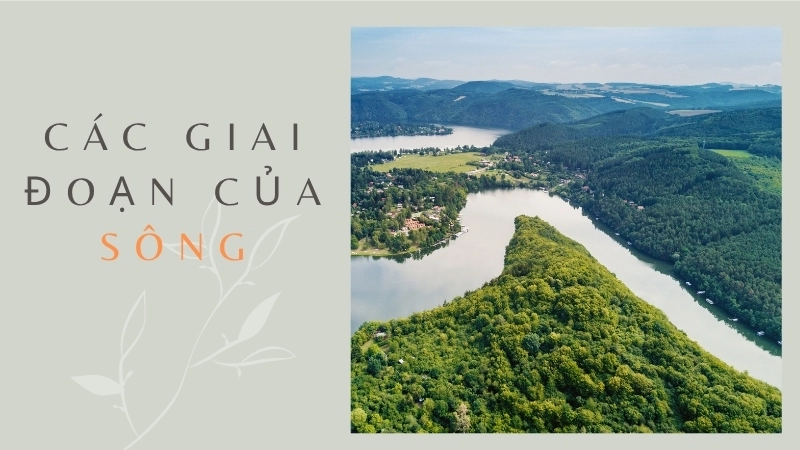  Các giai đoạn của sông, từ thượng lưu hùng vĩ đến hạ lưu rộng lớn 