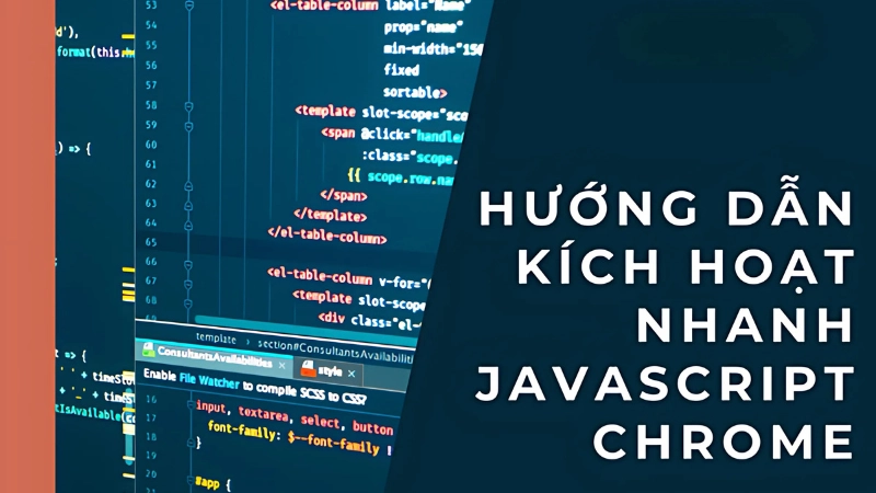 Cách bật JavaScript trên trình duyệt Google Chrome