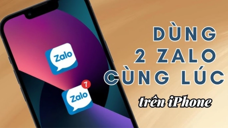 Cách cài 2 Zalo trên 1 iPhone