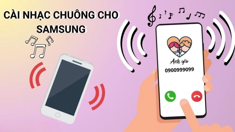 Cách cài nhạc chuông Samsung bằng bài hát cá nhân