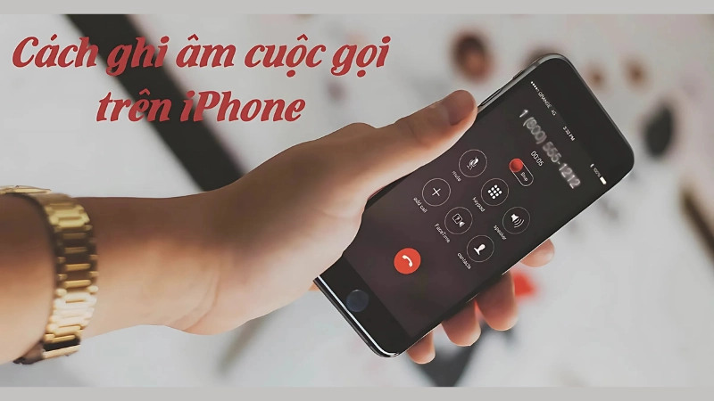 Cách ghi âm cuộc gọi trên iPhone bằng ứng dụng bên thứ ba