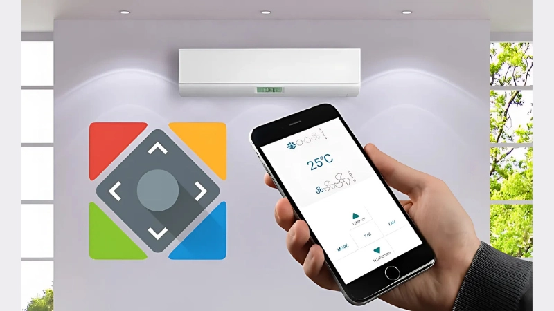 Cách kết nối điện thoại với điều hòa qua thiết bị điều khiển thông minh