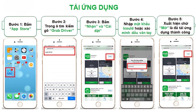 Cách tải Grab và cài đặt trên điện thoại