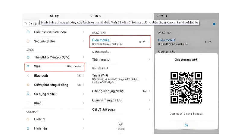 Cách Xem Mật Khẩu Wifi Trên Điện Thoại