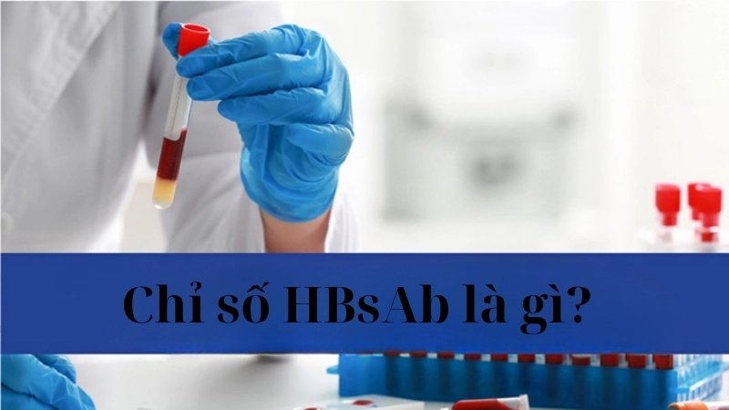 Chỉ số HBsAb là gì?