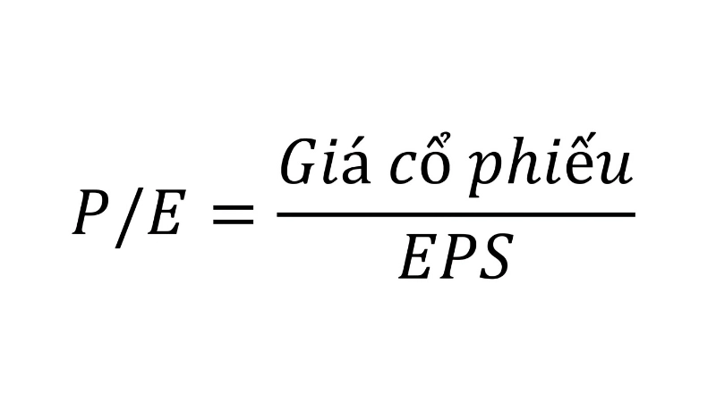 Cách tính chỉ số P/E chính xác