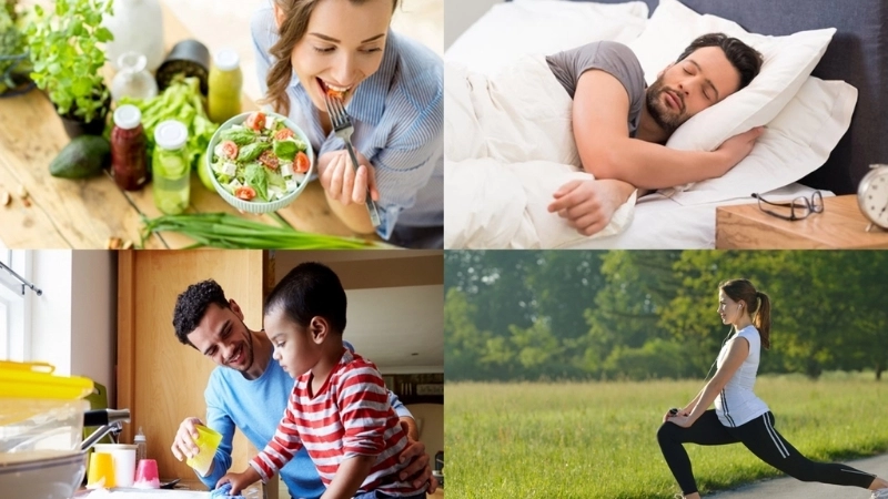 Sinh hoạt lành mạnh giúp điều hòa hoạt động tiểu cầu
