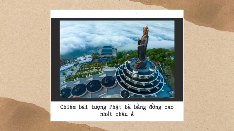 Chiêm bái tượng Phật Bà bằng đồng cao nhất châu Á
