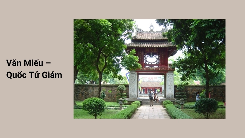 Văn Miếu – Quốc Tử Giám