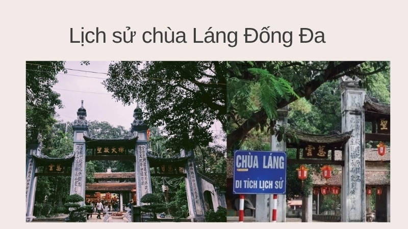 Lịch sử chùa Láng Đống Đa