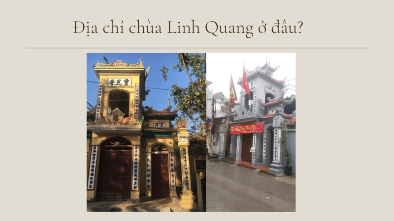 Chùa Linh Quang ở Gia Lâm Hà Nội