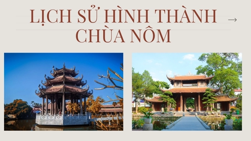 Lịch sử hình thành chùa Nôm