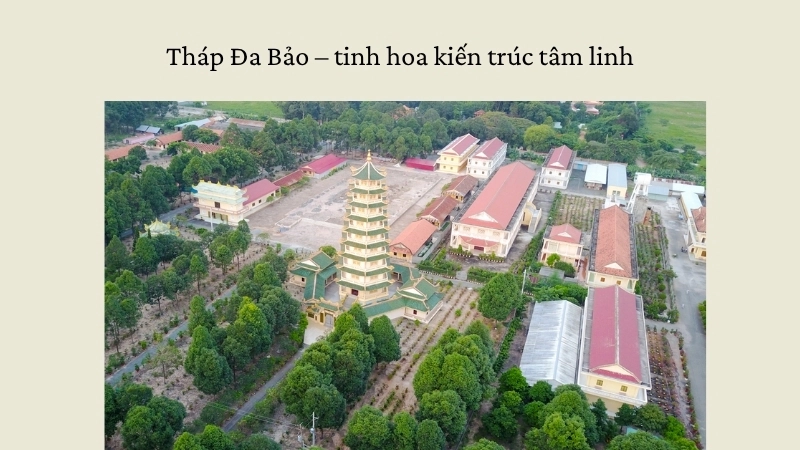 Tháp Đa Bảo – tinh hoa kiến trúc tâm linh