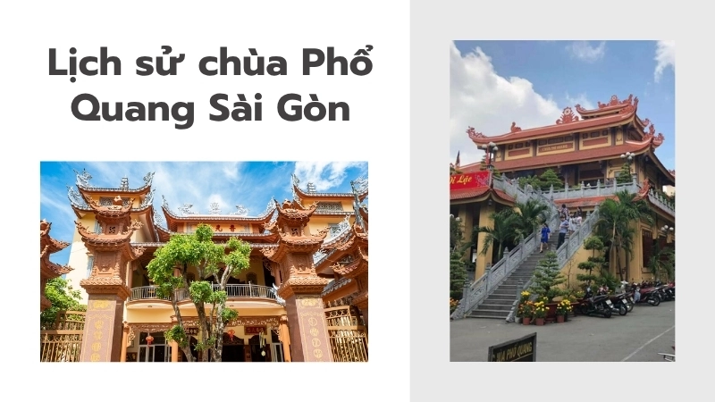 Lịch sử chùa Phổ Quang Sài Gòn