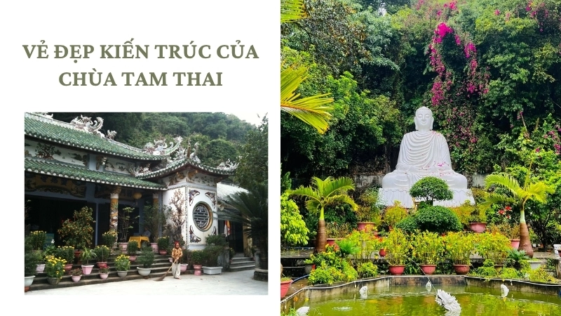 Vẻ đẹp kiến trúc của chùa Tam Thai