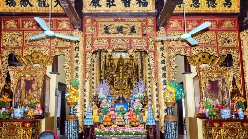 Điện thờ Mẫu – kết hợp văn hóa tín ngưỡng dân gian