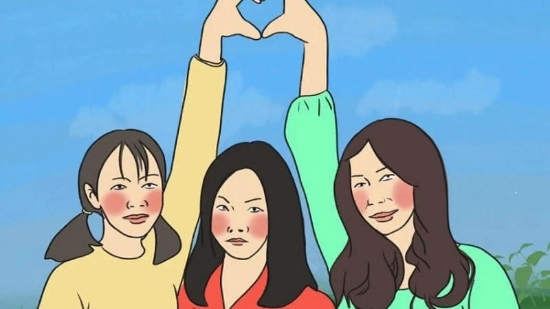 Chụp ảnh 3 người có bị sao không?