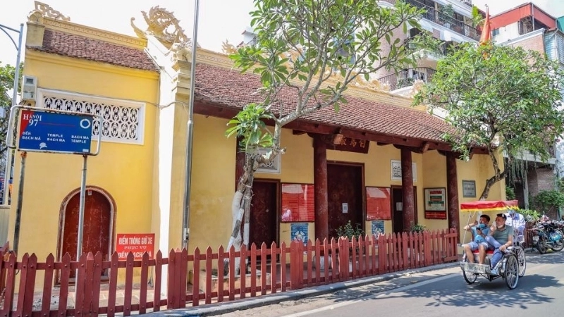 Lịch sử hình thành đền Bạch Mã