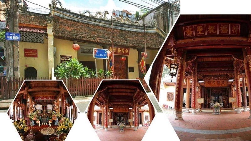 Vẻ đẹp kiến trúc của đền Bạch Mã
