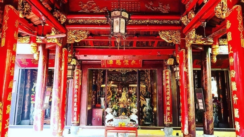 Kho tàng cổ vật quý giá lưu giữ tại đền