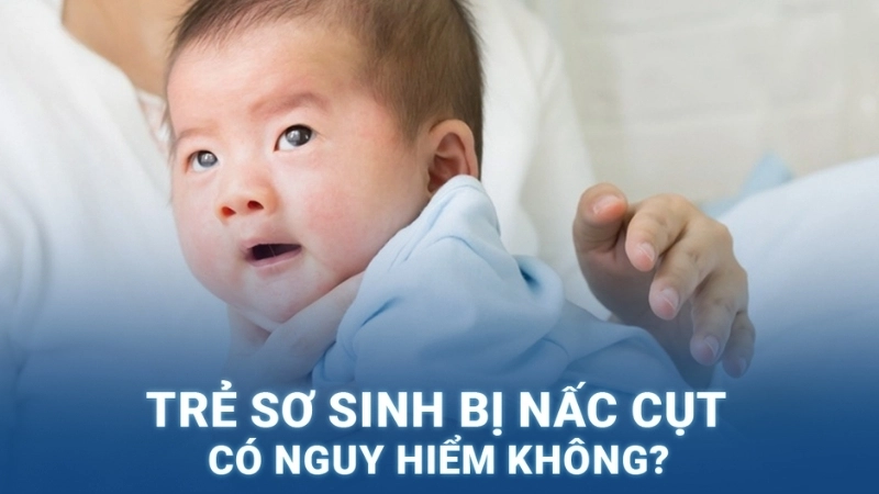 Triệu chứng khi bị nấc cụt ở trẻ sơ sinh