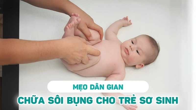 Mẹo và biện pháp chữa trị khi bị sôi bụng