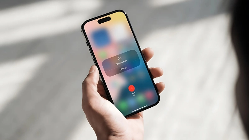 Ghi màn hình trên iPhone dùng để làm gì