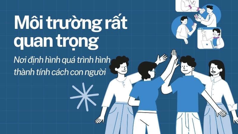 Gia đình là môi trường quan trọng, nơi định hình quá trình hình thành tính cách con người qua từng ngày