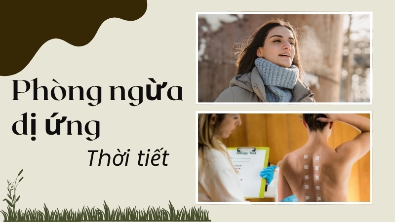 Giữ ấm cơ thể bằng khăn choàng và áo ấm, thể hiện cách phòng ngừa dị ứng thời tiết hiệu quả