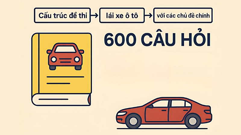 cấu trúc bộ 600 câu lý thuyết B2