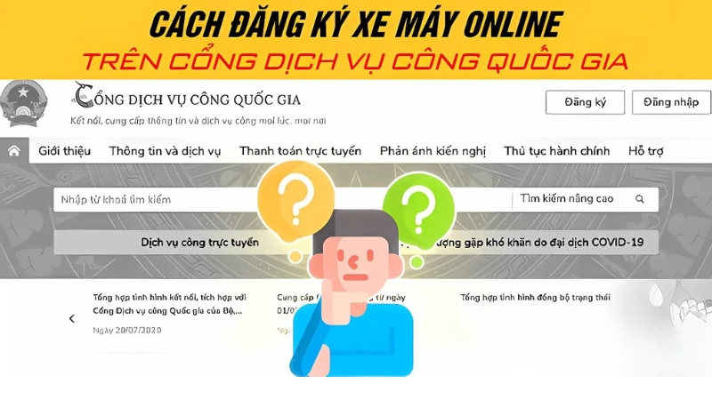 Hồ sơ cần chuẩn bị khi đăng ký xe máy qua dịch vụ công