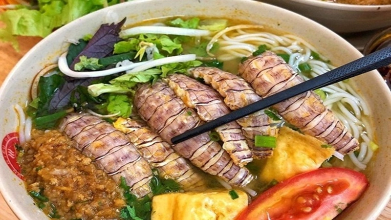 Đổi vị với bún bề bề tôm tích đậm đà khó quên