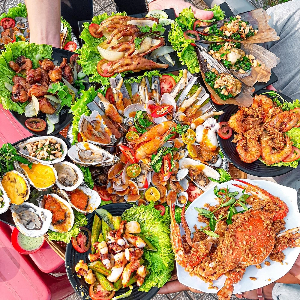 No say với các món hải sản tươi ngon đậm chất biển khơi