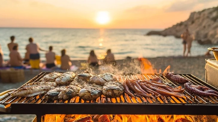 Thử ngay hoạt động cắm trại tổ chức BBQ qua đêm