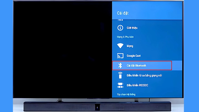 Hướng dẫn chi tiết cách bật Bluetooth trên Tivi Samsung