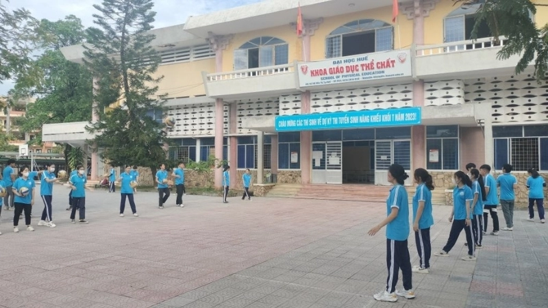 Khoa Giáo dục Thể chất ĐH Huế tuyển sinh