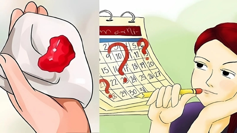 Không đến tháng có bị sao không?