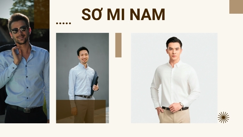  Kích thước áo sơ mi nam với số đo vai và ngực chuẩn.
