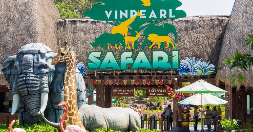 Vui chơi hết mình tại vinwonders vinpearl safari