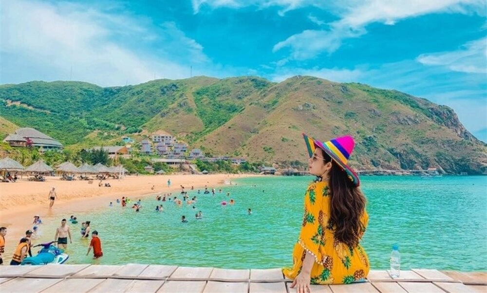 Góc check-in sống ảo ở bãi Kỳ Co đang chờ bạn khám phá