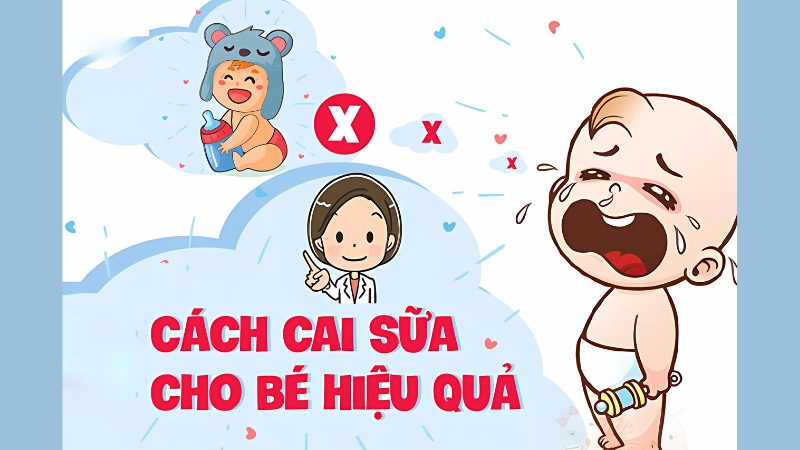 Mẹo dân gian cai sữa hiệu quả, ít nước mắt