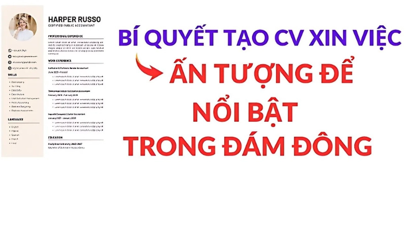 Mẹo giúp CV xin việc ấn tượng